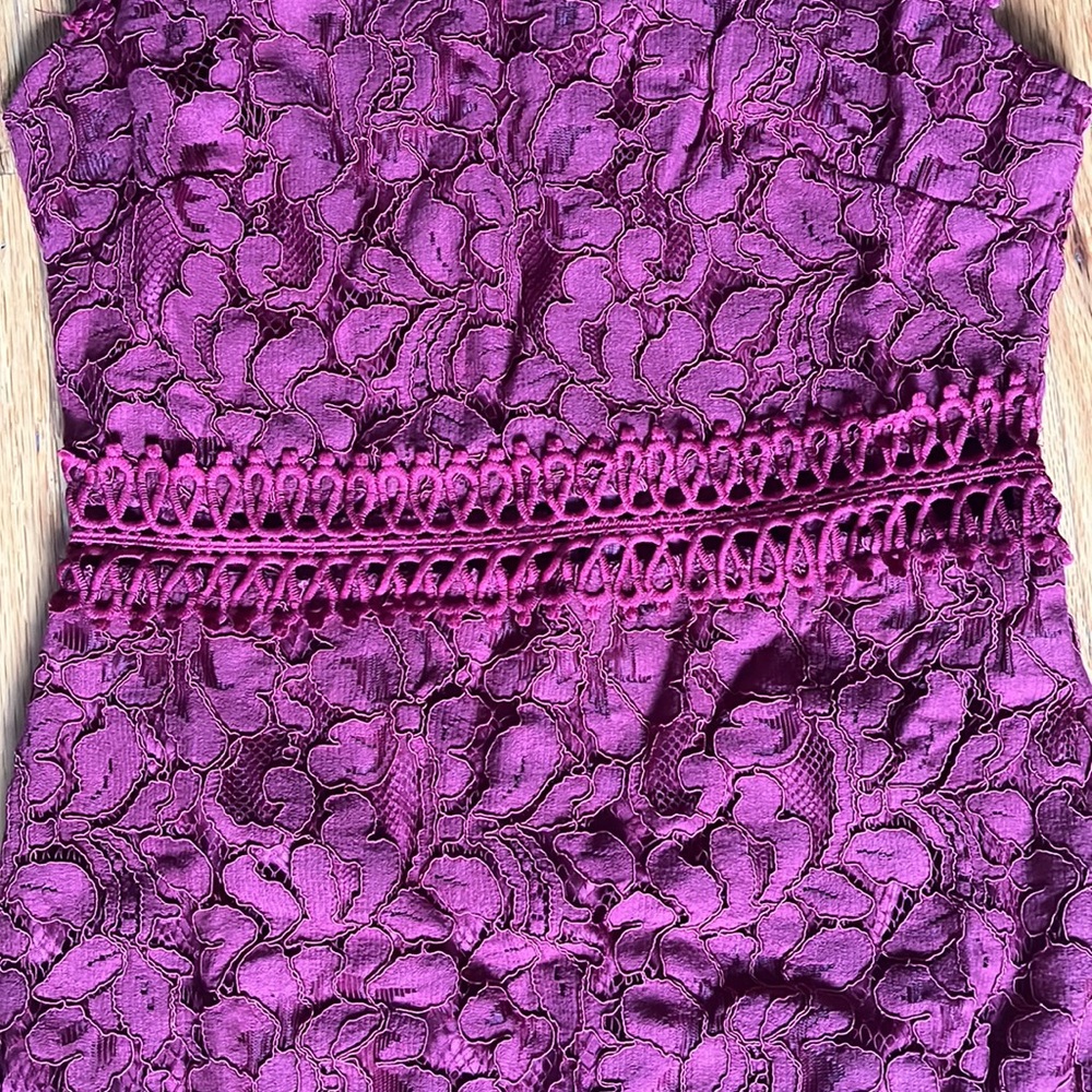 Fashion Nova Rosaleen Lace Midi Dress - Picture 7 of 14